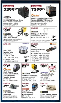 Preview of Princess Auto - 2 Week Sale! from shop Princess Auto valid from 21.10.2025 | Page: 5 | Products: Cutter, Iron, Blanket