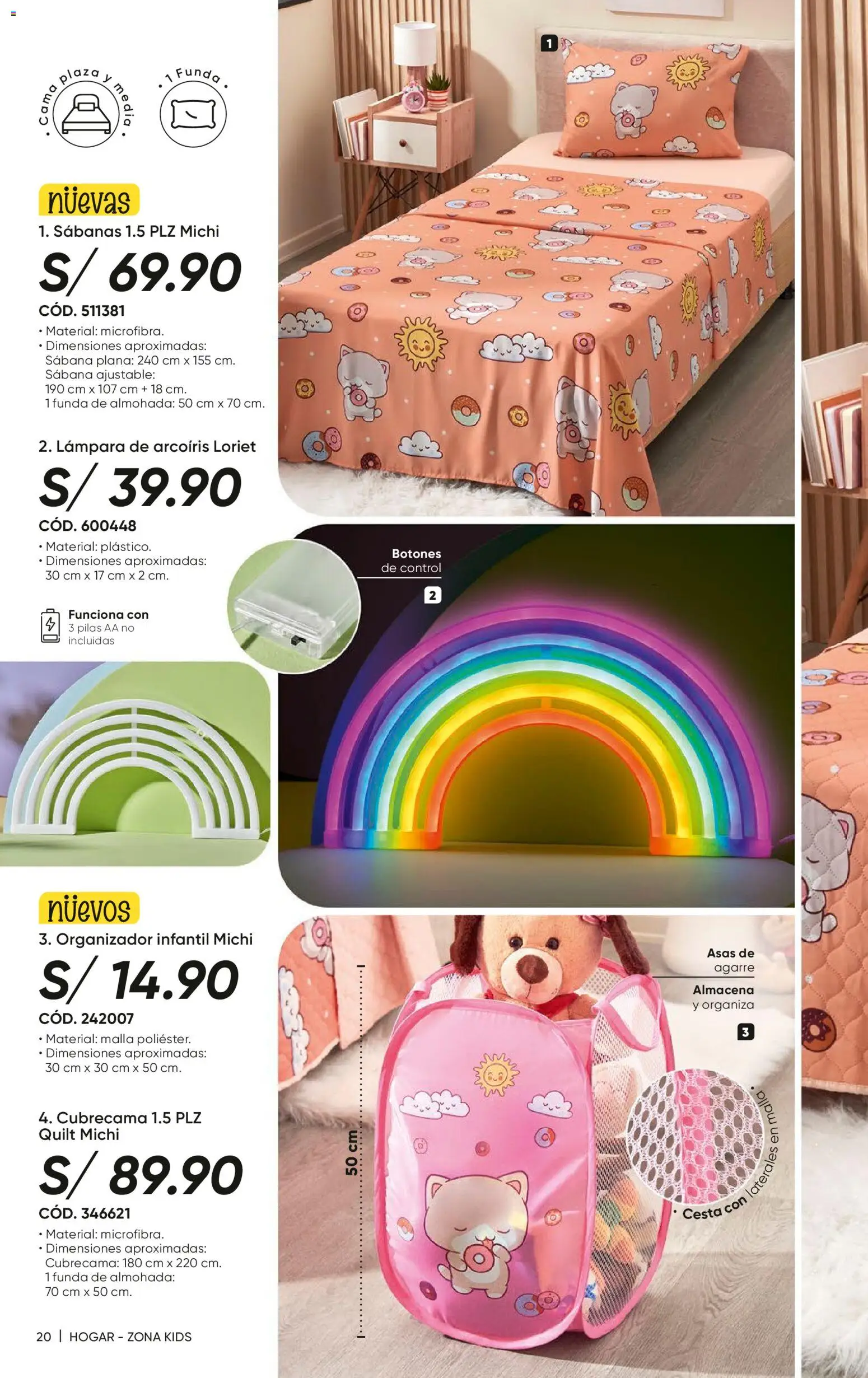 Catálogo Azzorti válido desde 15.12.2025 | Página: 23 | Productos: Cama, Almohada, Lámpara