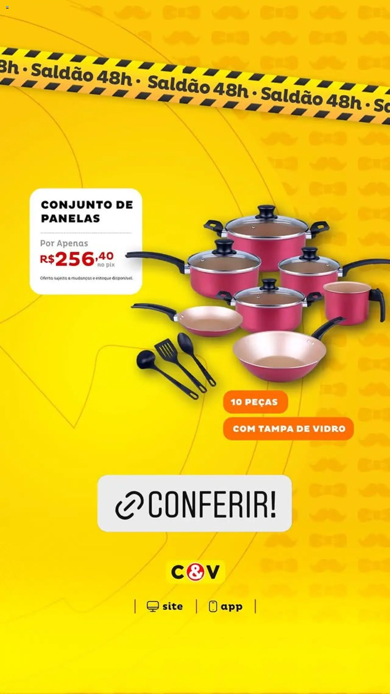 Casa e Video Folheto - válido de 04.08.2025 | Página: 10 | Produtos: Conjunto de panelas