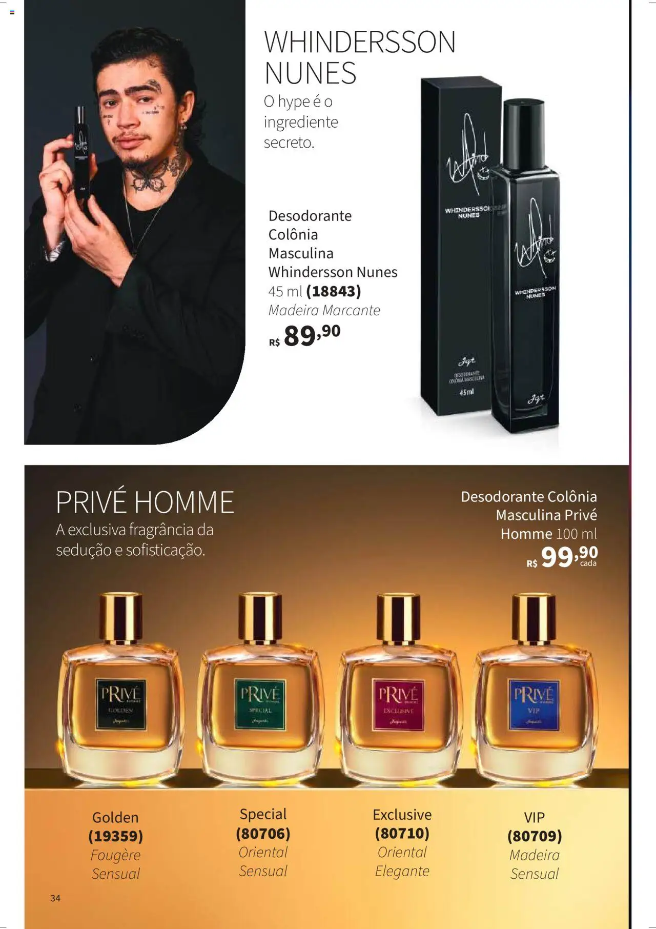 Jequiti Folheto - válido de 01.08.2025 | Página: 34 | Produtos: Fragrância, Desodorante