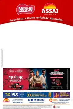 Encarte Assaí Atacadista - RR - Pré-Visualização do folheto da loja Assaí Atacadista, válido de 07.11.2025 | Página: 4 | Produtos: Pneus, Base, Telefone, Boné