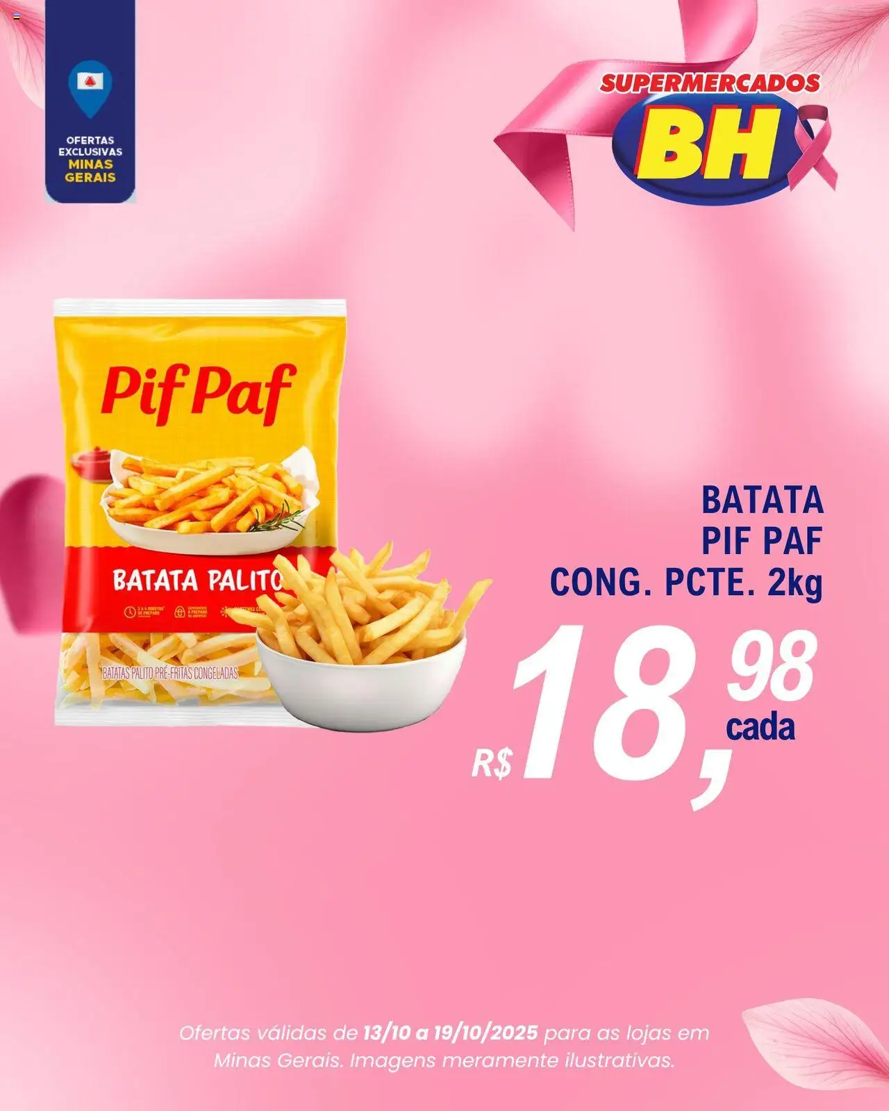Supermercados BH Folheto - válido de 13.10.2025 | Página: 5 | Produtos: Batata