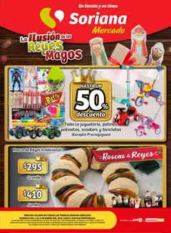 Vista previa de Soriana - La ilusión de los Reyes Magos Mercado Nacional, nuevo folleto de la tienda, válido en México a partir del 02.01.2026