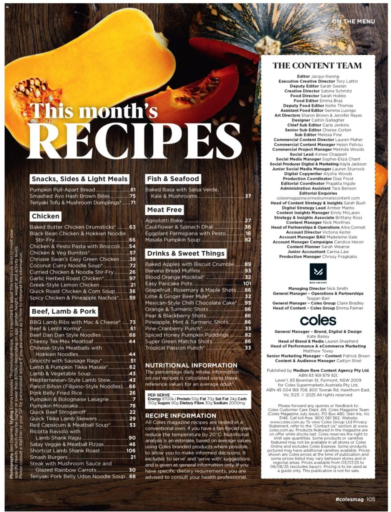 Coles catalogue - valid from 03.07.2025 | Page: 105 | Products: Rice, Meat, Sauce, Weight