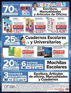 Vista previa Carrefour - Ofertas Hiper válido desde el 03.02.2026 | Página: 56 | Productos: Caso, Banco, Sobre, Cuaderno