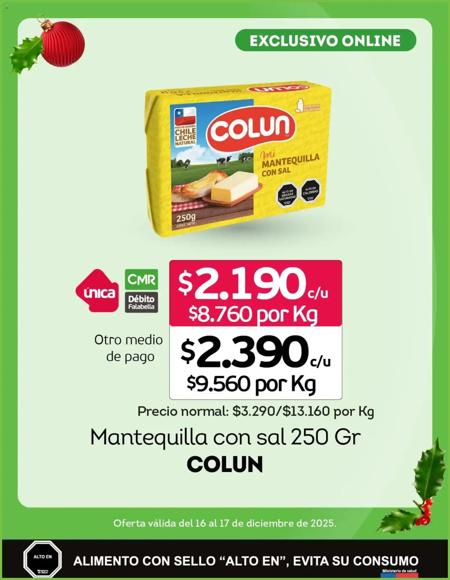 Tottus ofertas  │ válido desde el 16.12.2025 | Página: 7 | Productos: Sal, Leche