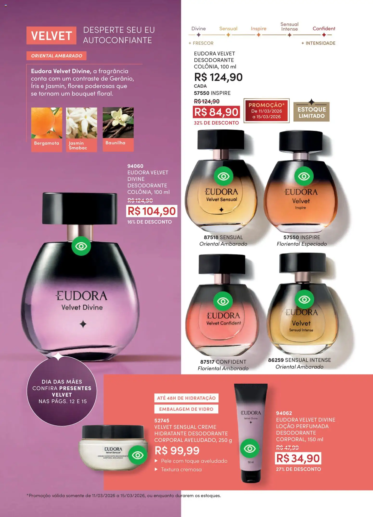 Eudora - Revista 5/2026 de 11/03/2026 ? Não perca as melhores promoções! | Brasil