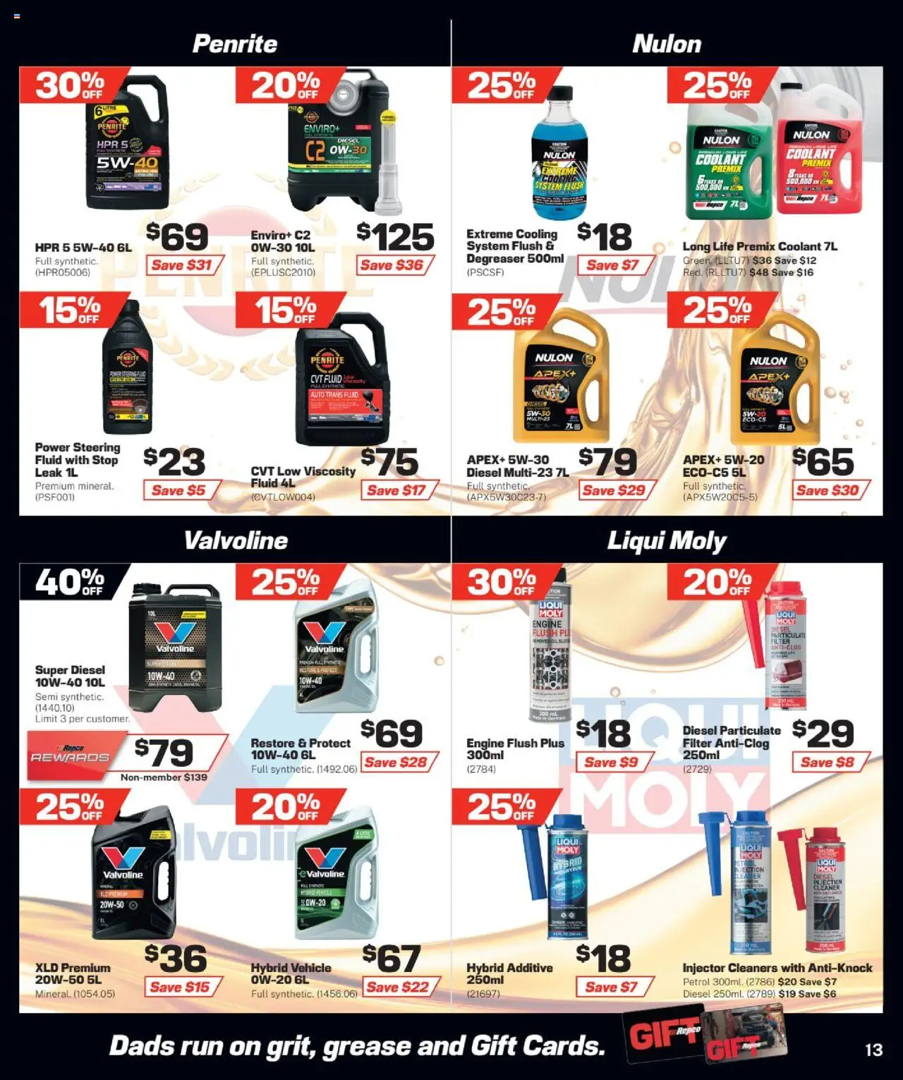 Repco catalogue - valid from 06.08.2025 | Page: 13 | Products: Cleaner, Soil