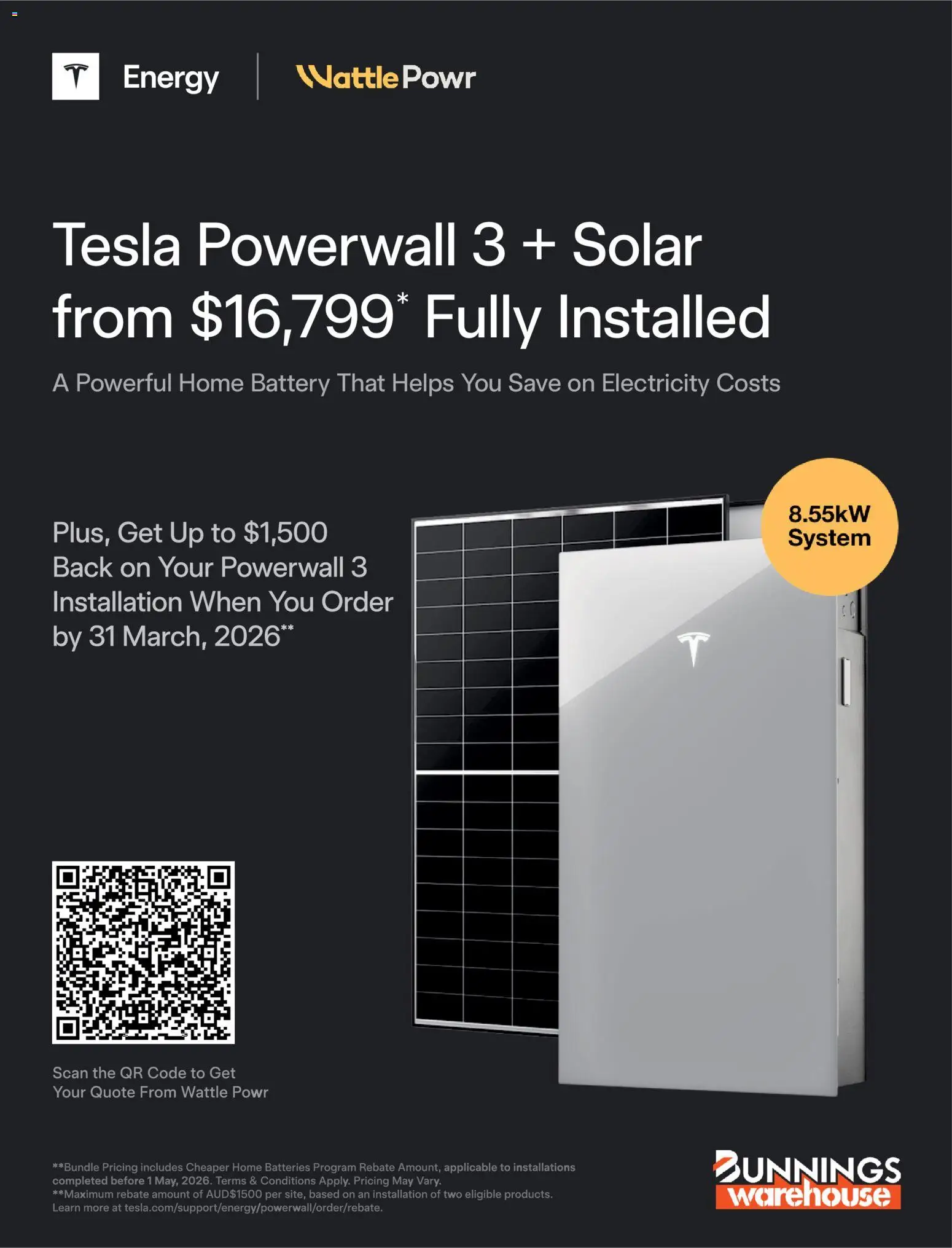 Bunnings Warehouse catalogue - valid from 01.02.2026 | Page: 4 | Products: Battery, Batteries