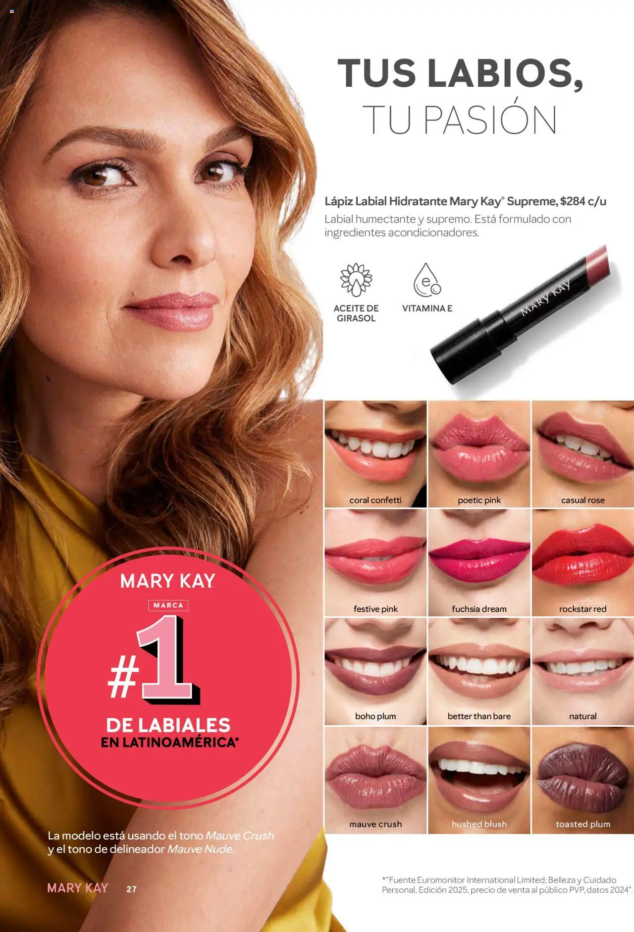 Nuevas ofertas de Mary Kay válidas en toda la República Mexicana desde el 01.07.2025. ¡Encuentra las mejores ofertas en Mary Kay catálogo! | Página: 27 | Productos: Aceite, Delineador, Lápiz labial