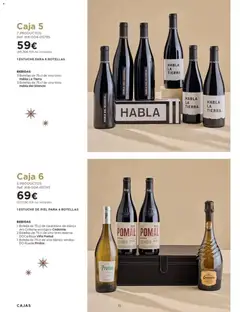 Vista previa de El Corte Inglés catálogo Especial Cataluña, nuevo folleto de la tienda, válido en México a partir del 03.10.2025 | Página: 72 | Productos: Estuche, Botella, Vino, Caja