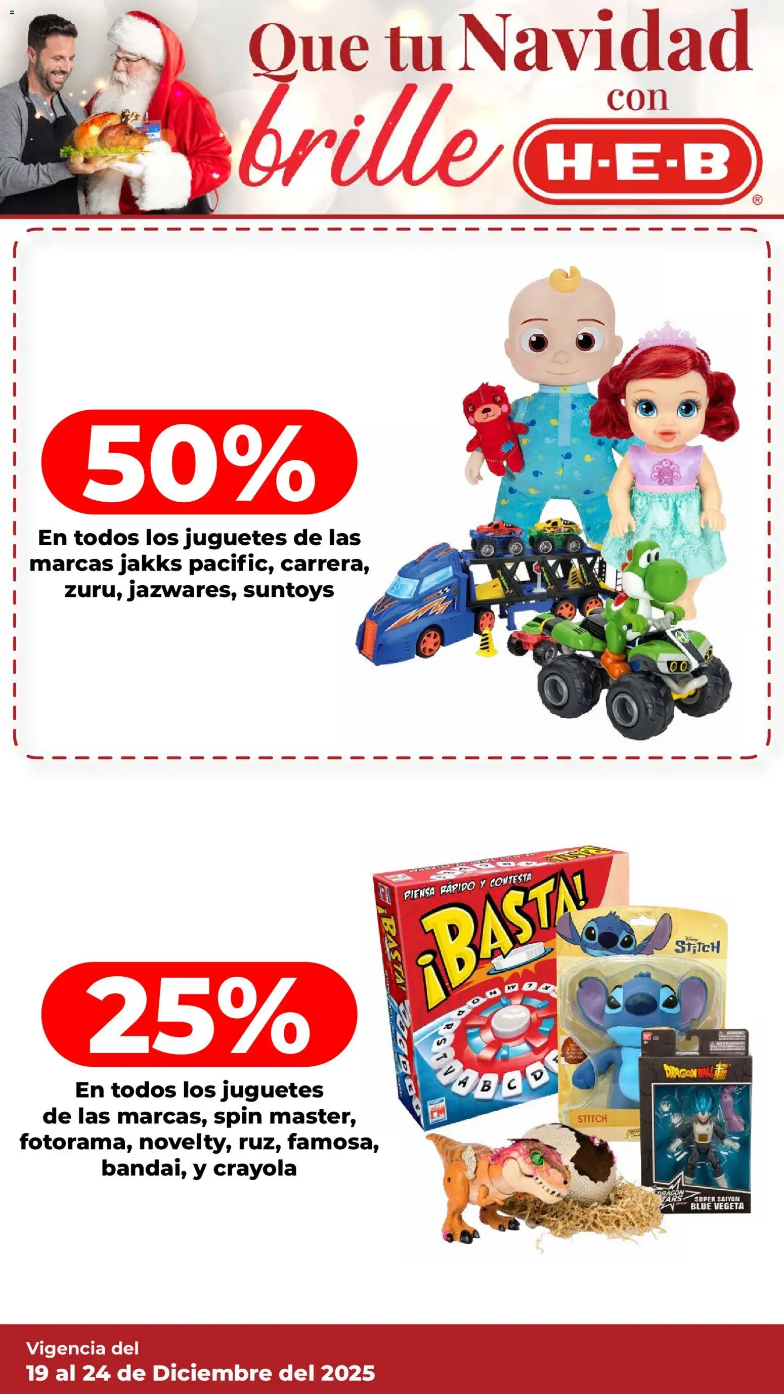 Nuevas ofertas de H-E-B válidas en toda la República Mexicana desde el 19.12.2025. ¡Encuentra las mejores ofertas en H-E-B folleto! | Página: 2