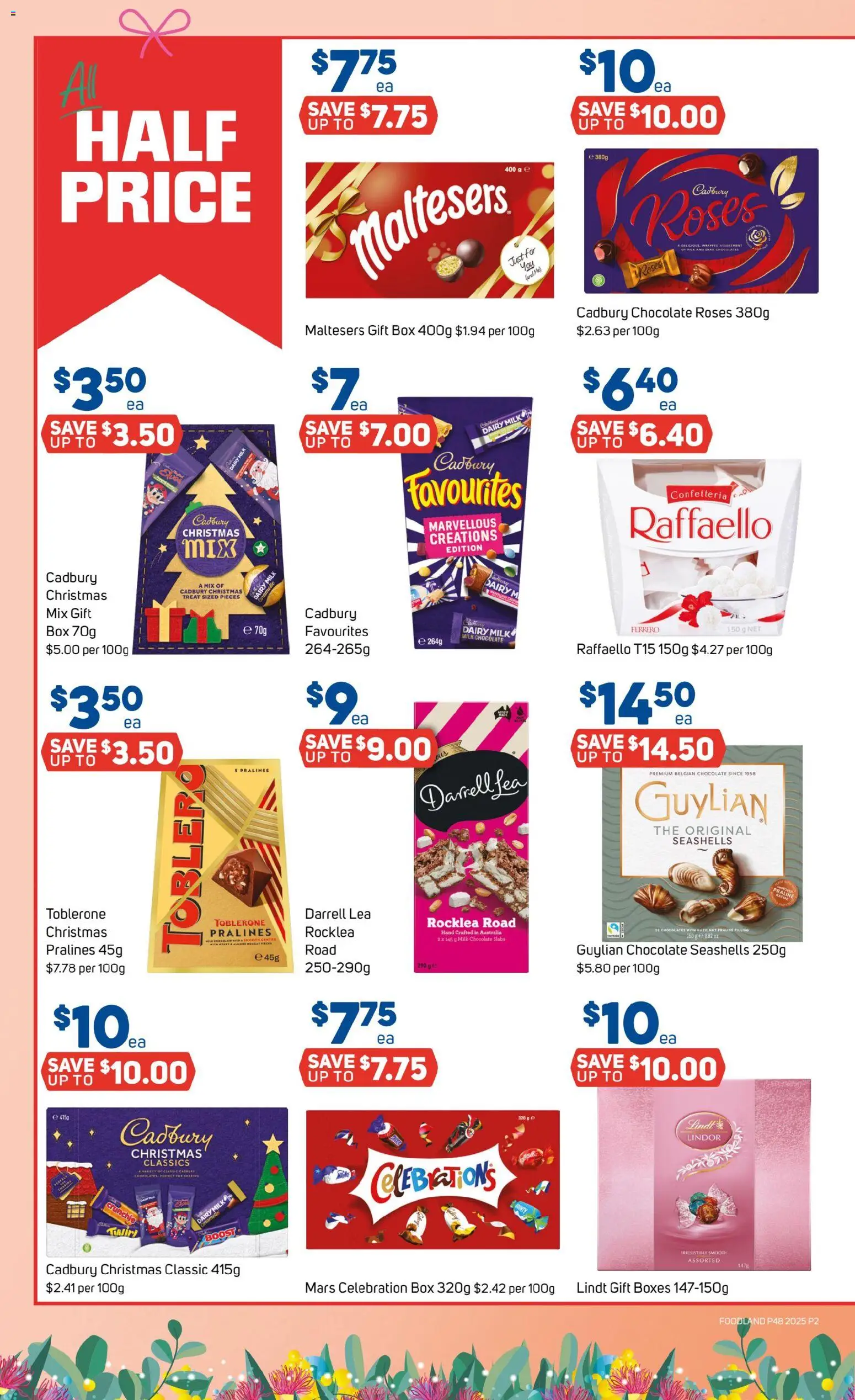 Foodland catalogue - valid from 26.11.2025 | Page: 2 | Products: Box, Milk, Dairy, Chocolate