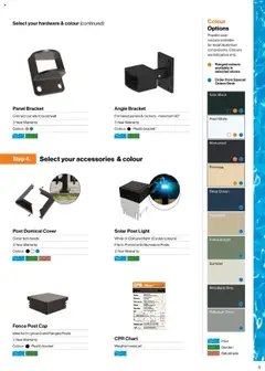Preview of Bunnings Warehouse - Protectoral Aluminium and Glass Fencing Brochure - valid from 22.09.2025 | Page: 9 | Products: Fence, Powder, Light, Accessories