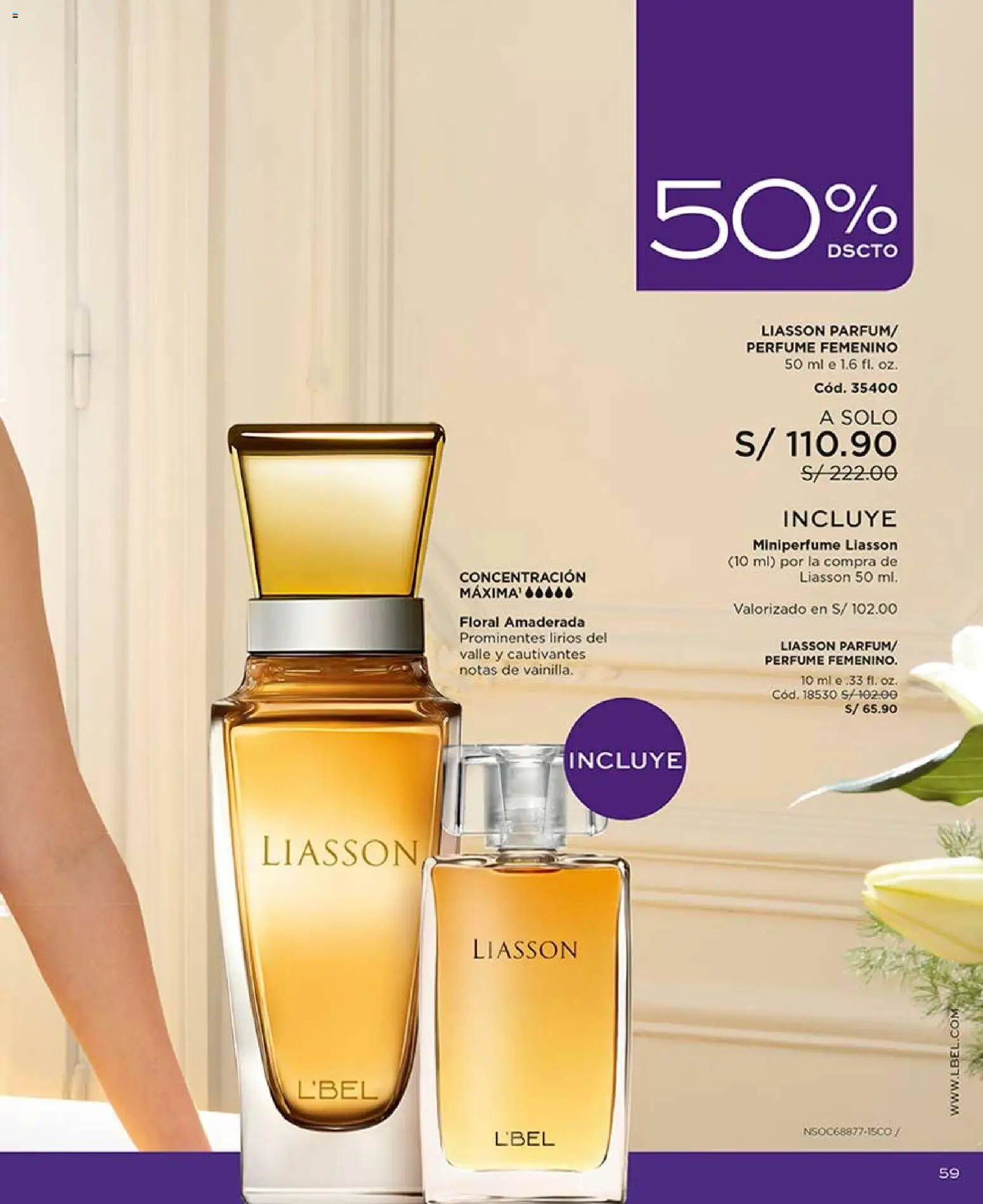 Catálogo L'Bel válido desde 25.04.2026 | Página: 61 | Productos: Perfume