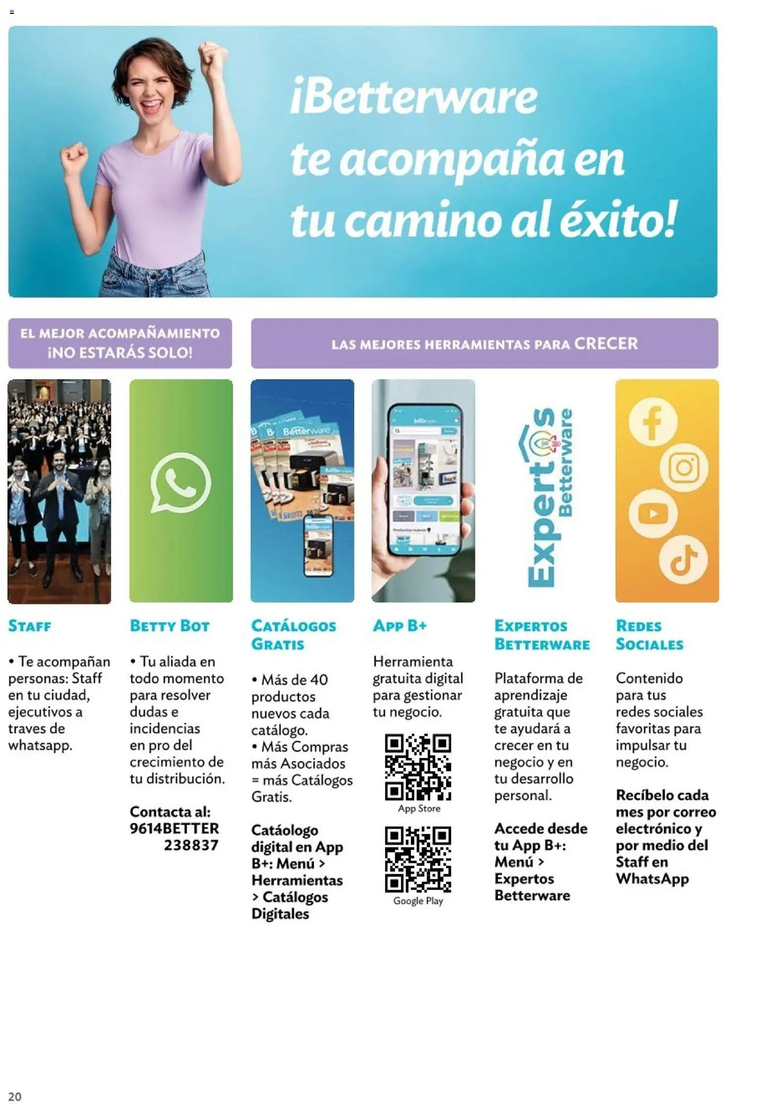 Nuevas ofertas de Betterware válidas en toda la República Mexicana desde el 01.01.2026. ¡Encuentra las mejores ofertas en Betterware catálogo Oportunidades! | Página: 20 | Productos: Té