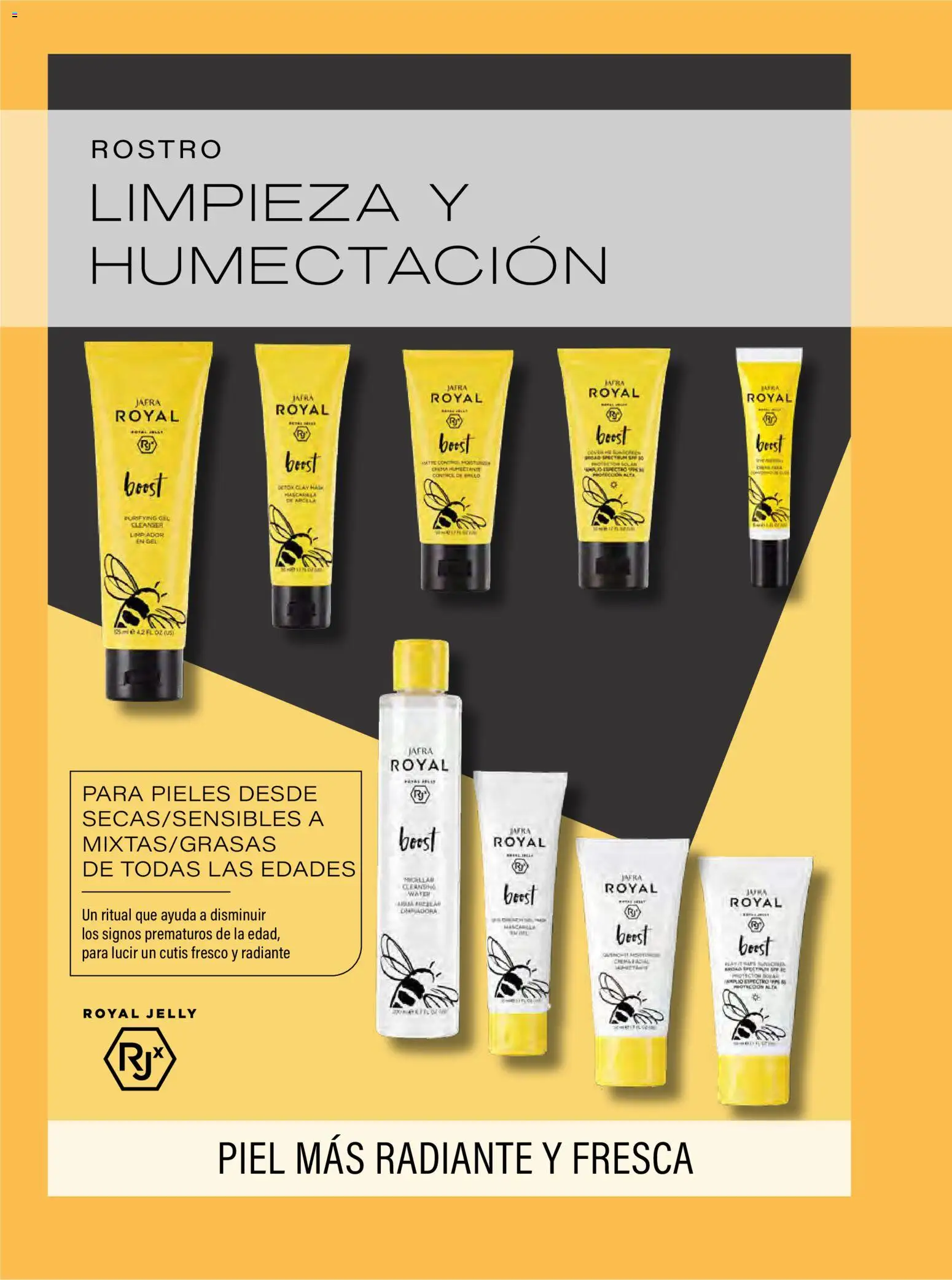 Nuevas ofertas de JAFRA válidas en toda la República Mexicana desde el 01.02.2026. ¡Encuentra las mejores ofertas en JAFRA catálogo Organizador de Ventas! | Página: 10 | Productos: Pollo, Limpiador, Radiante