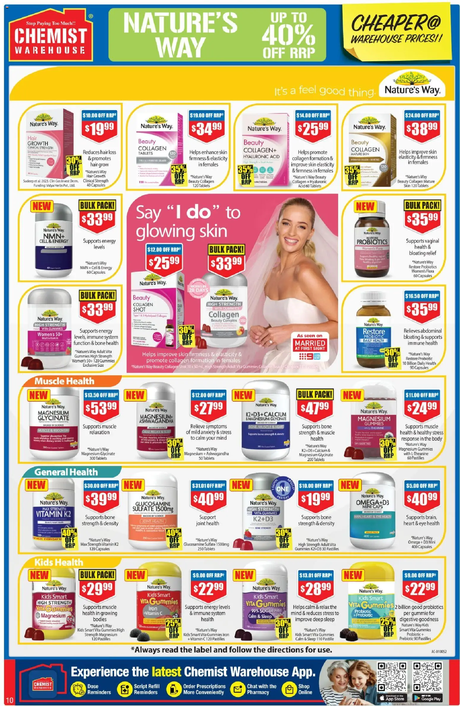 Chemist Warehouse catalogue - valid from 26.02.2026 | Page: 10 | Products: Collagen, Hair loss, Multivitamin, Vitamin