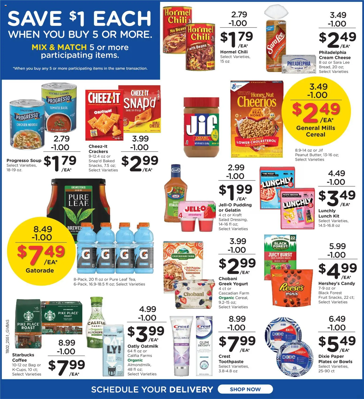 Kroger Ad - valid from 21.01.2026 | Page: 3 | Products: Cheese, Pizza, Tea, Bag