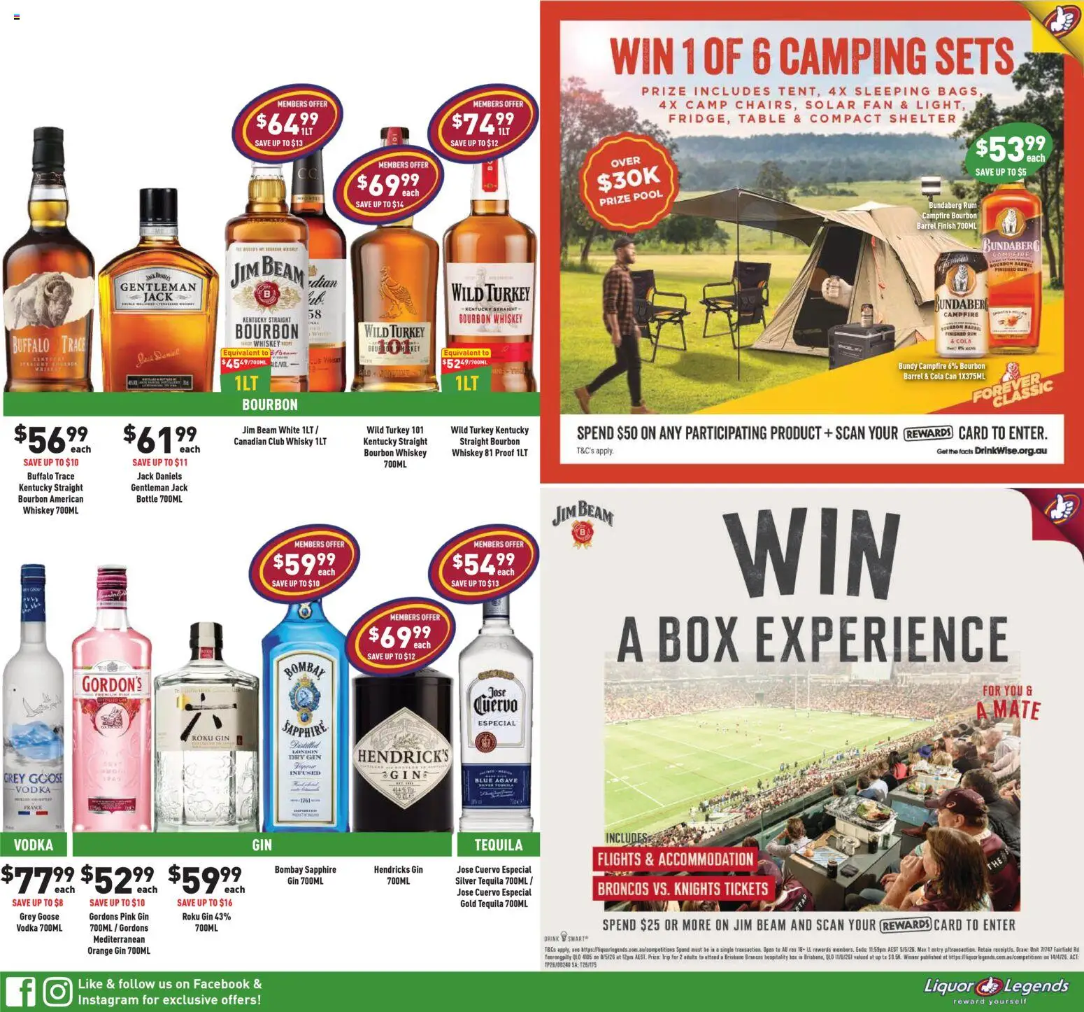 Liquor Legends catalogue - valid from 25.03.2026 | Page: 5 | Products: Box, Bourbon, Gin, Turkey