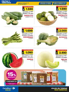 Vista previa Carrefour ofertas - Mendoza válido desde el 27.10.2025