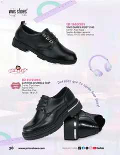 Vista previa de Price Shoes catálogo Escolar, nuevo folleto de la tienda, válido en México a partir del 01.09.2025 | Página: 38