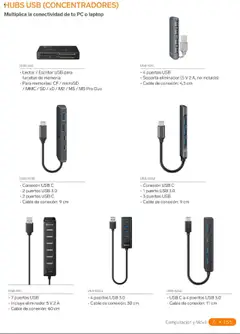 Vista previa de Steren catálogo, nuevo folleto de la tienda, válido en México a partir del 01.01.2025 | Página: 173 | Productos: Usb, Movil, Cable
