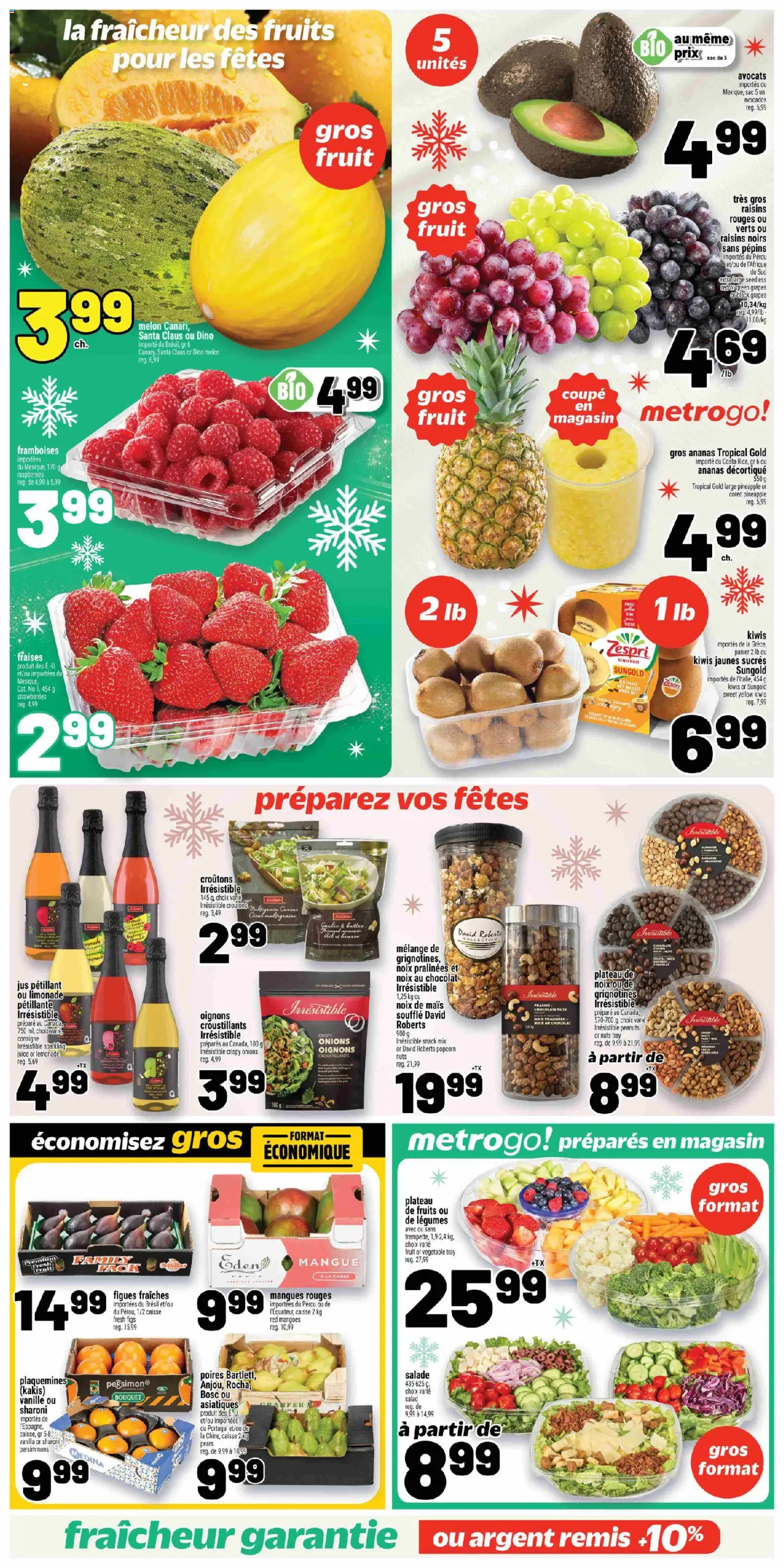 Metro flyer valid from 25.12.2025 | Page: 8 | Products: Pineapple, Nuts, Butter, Chocolate