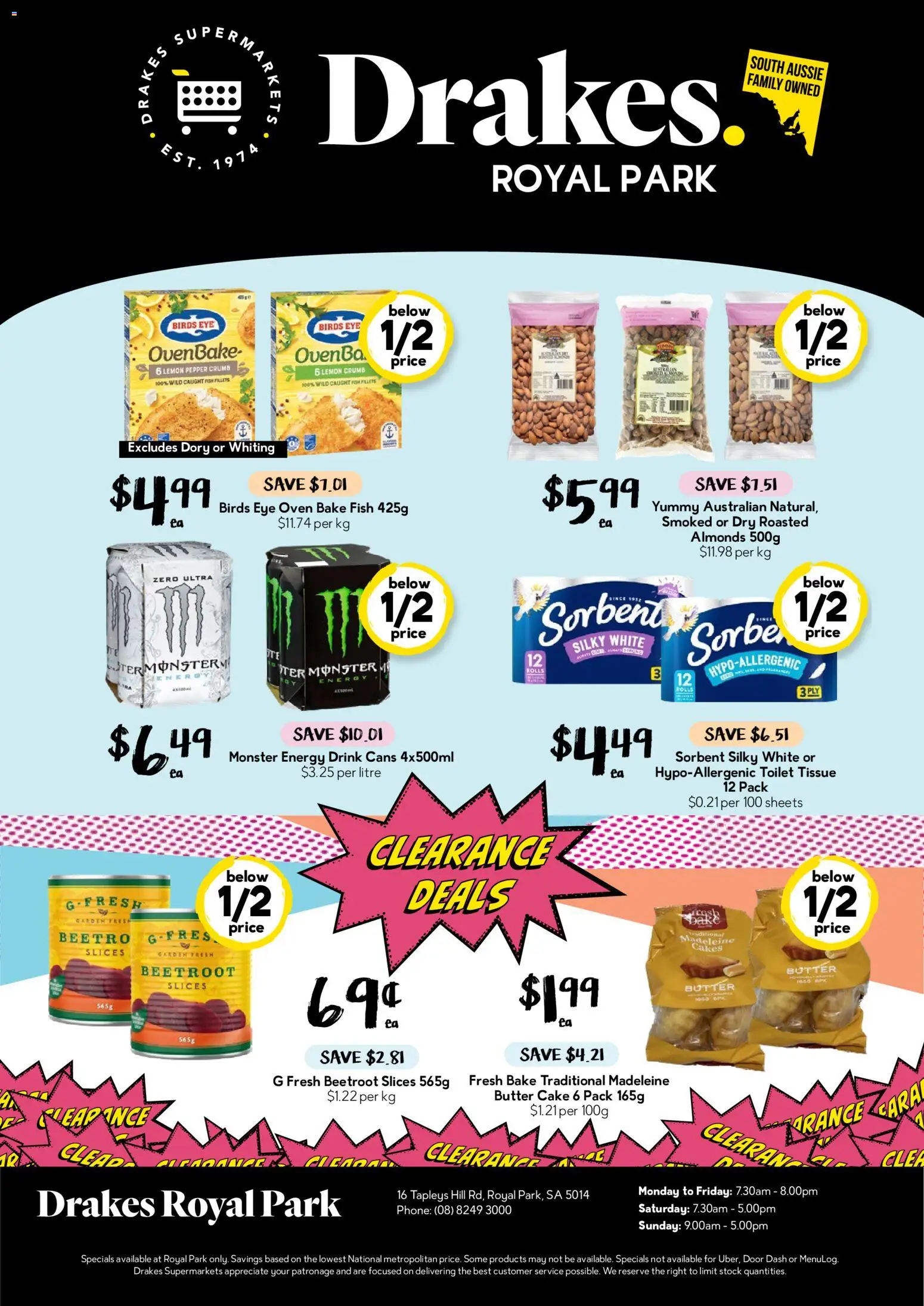 Drakes catalogue - valid from 01.04.2026 | Page: 2 | Products: Almonds, Energy drink, Pepper, Oven