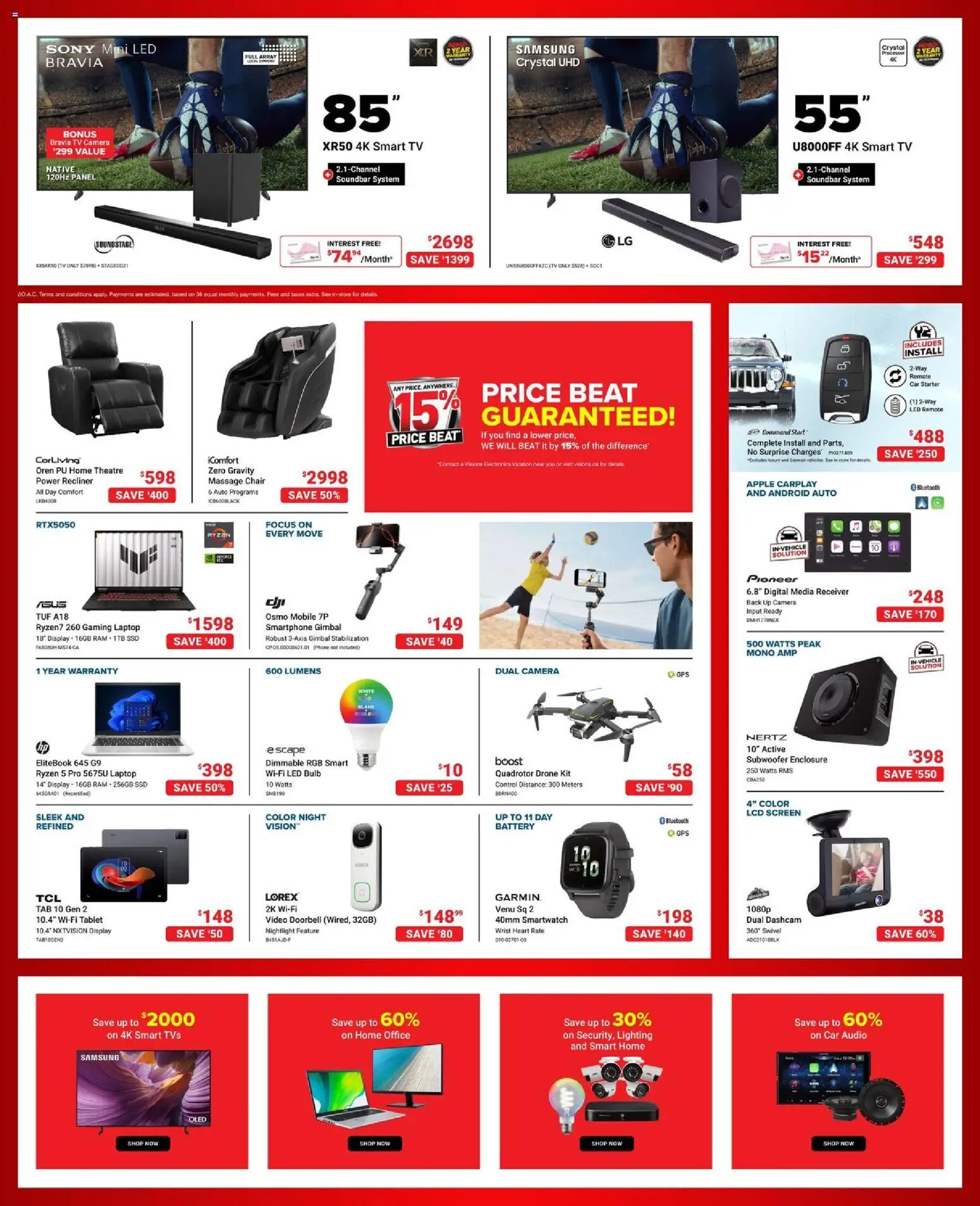 Visions flyer valid from 16.01.2026 | Page: 3 | Products: Smartphone, Tv, Camera, Battery
