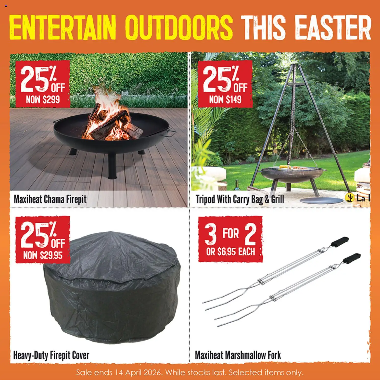 Barbeques Galore catalogue - valid from 26.03.2026 | Page: 9 | Products: Bag, Grill