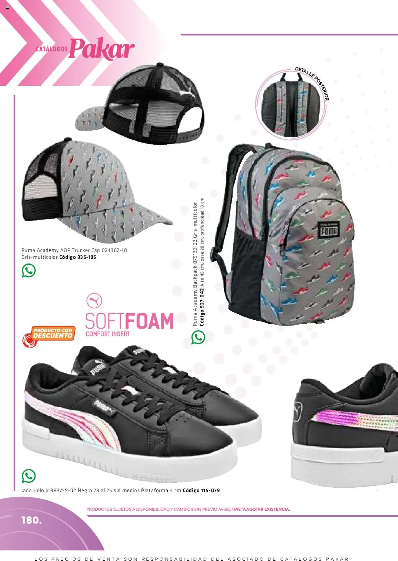 Nuevas ofertas de SC Pakar válidas en toda la República Mexicana desde el 06.03.2025. ¡Encuentra las mejores ofertas en SC Pakar catálogo Women! | Página: 180