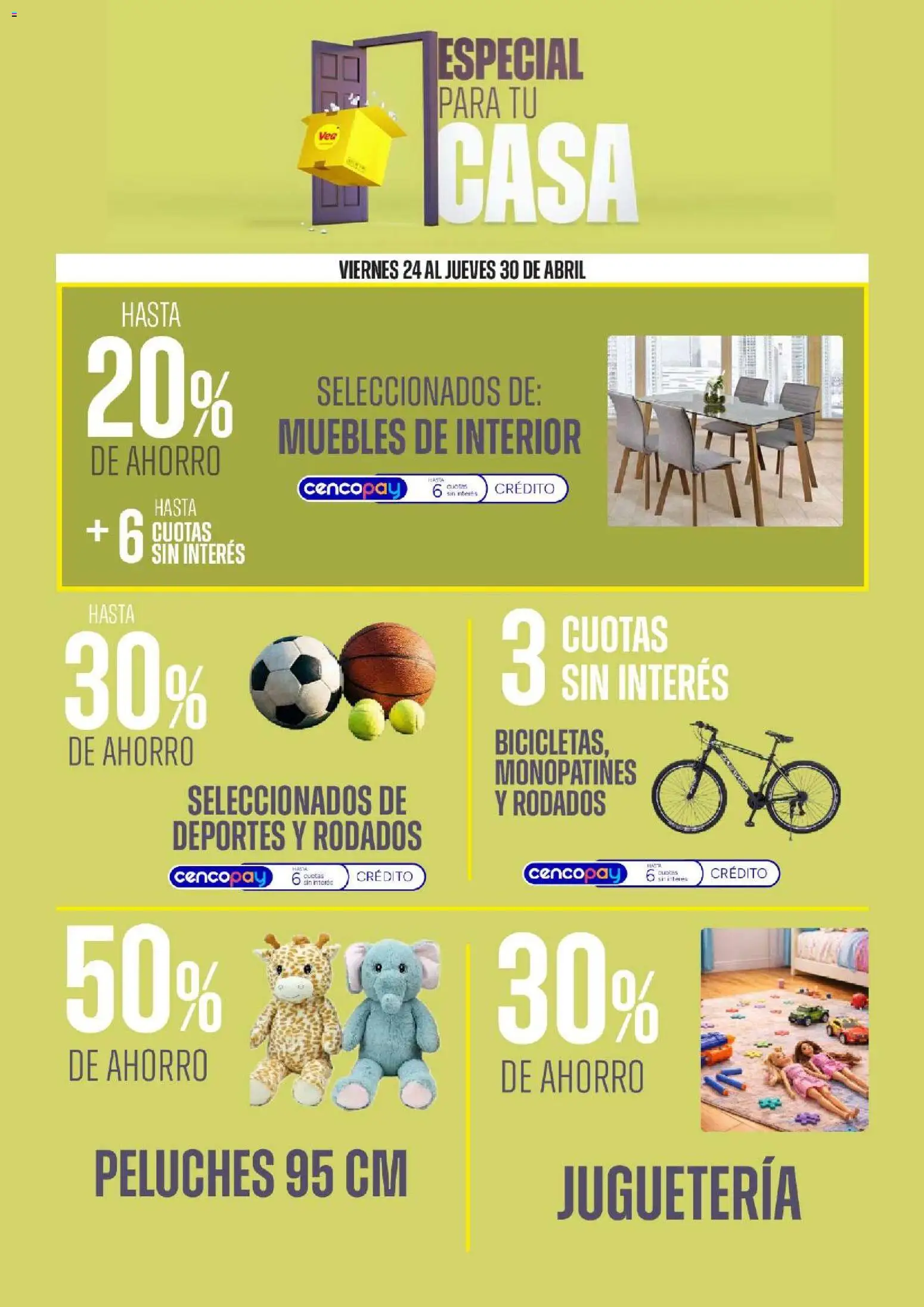 Vea - Ofertas especial para tu casa │ válido desde el 24.04.2026 | Página: 3