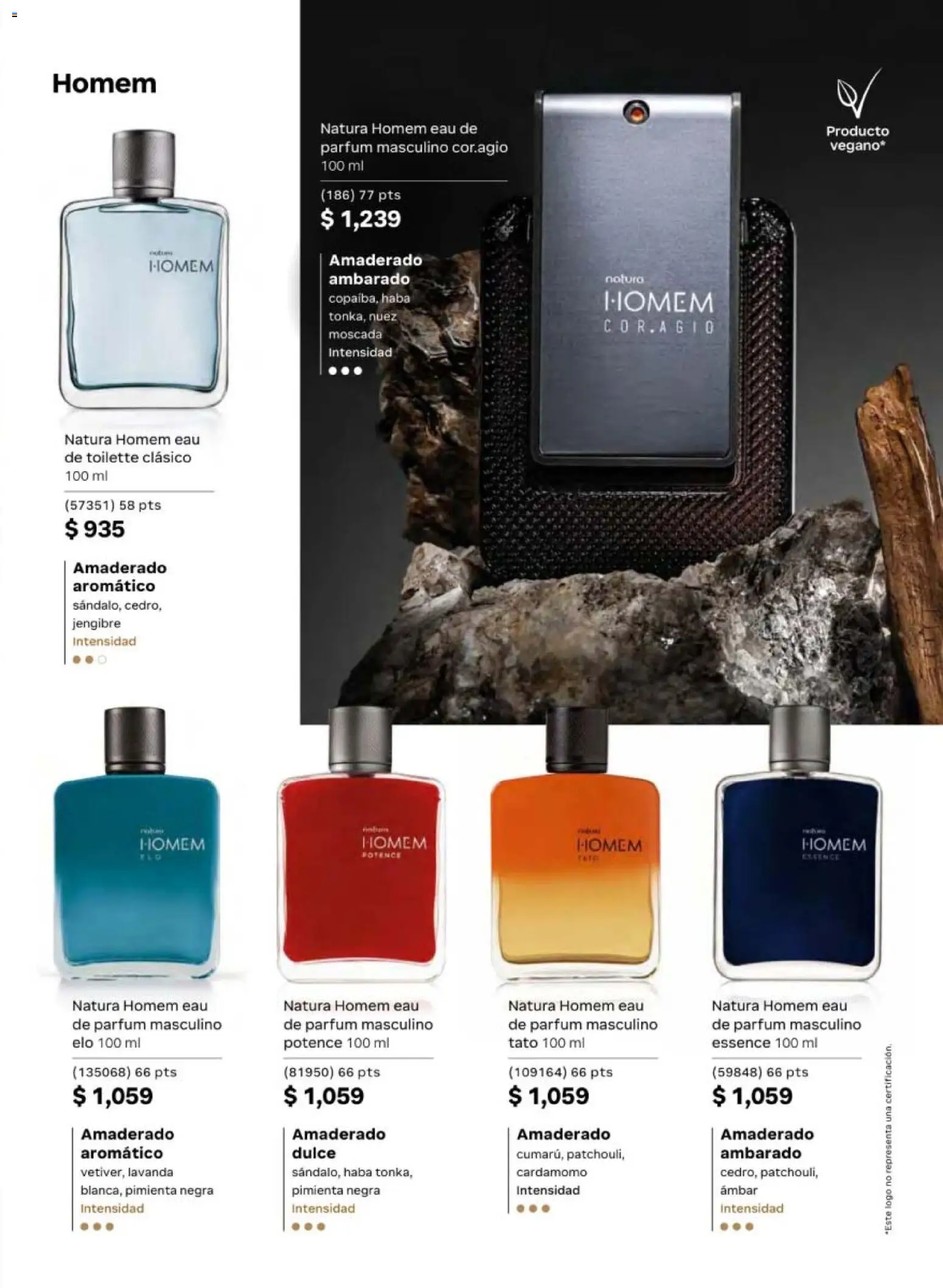 Nuevas ofertas de Natura válidas en toda la República Mexicana desde el 08.05.2026. ¡Encuentra las mejores ofertas en Natura campaña 8 2026! | Página: 35 | Productos: Pimienta, Nuez, Eau de toilette