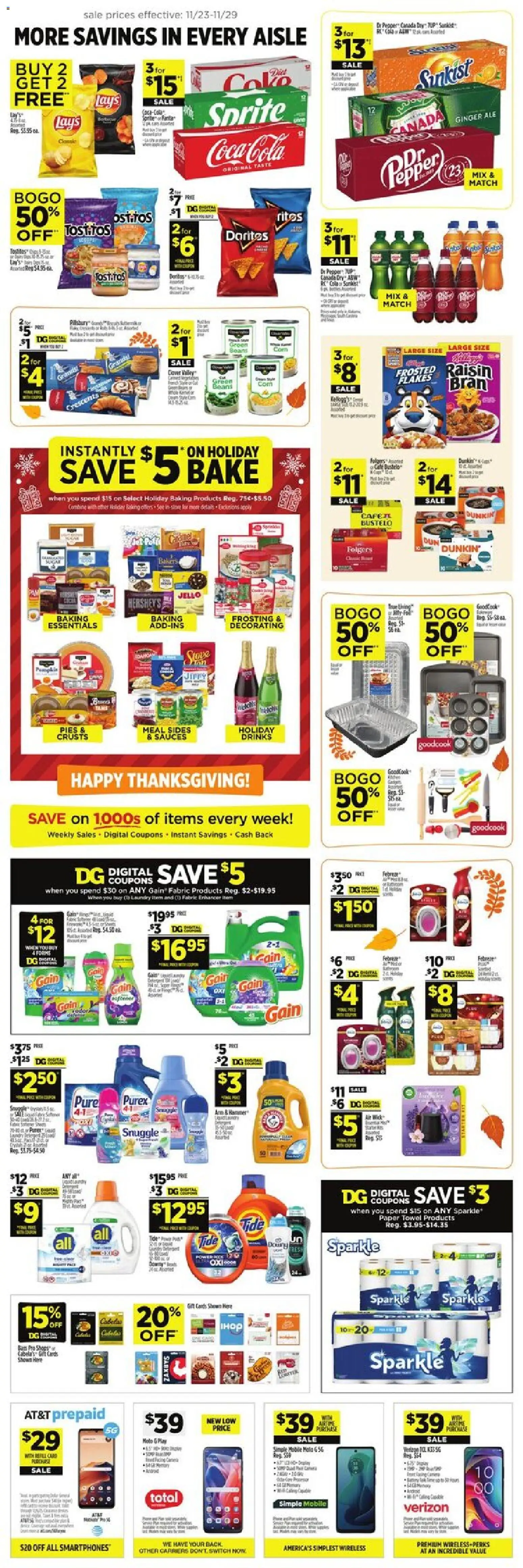 Dollar General Weekly Ad - valid from 23.11.2025 | Page: 5