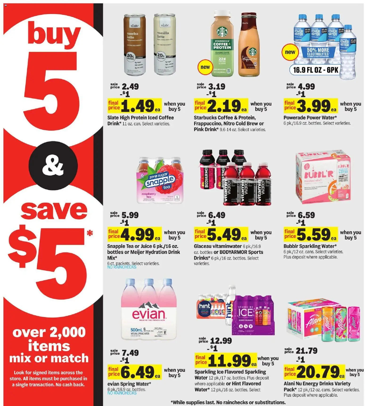 Meijer Weekly Ad - valid from 01.04.2026 | Page: 11 | Products: Vitamin, Coffee, Tea, Raspberry