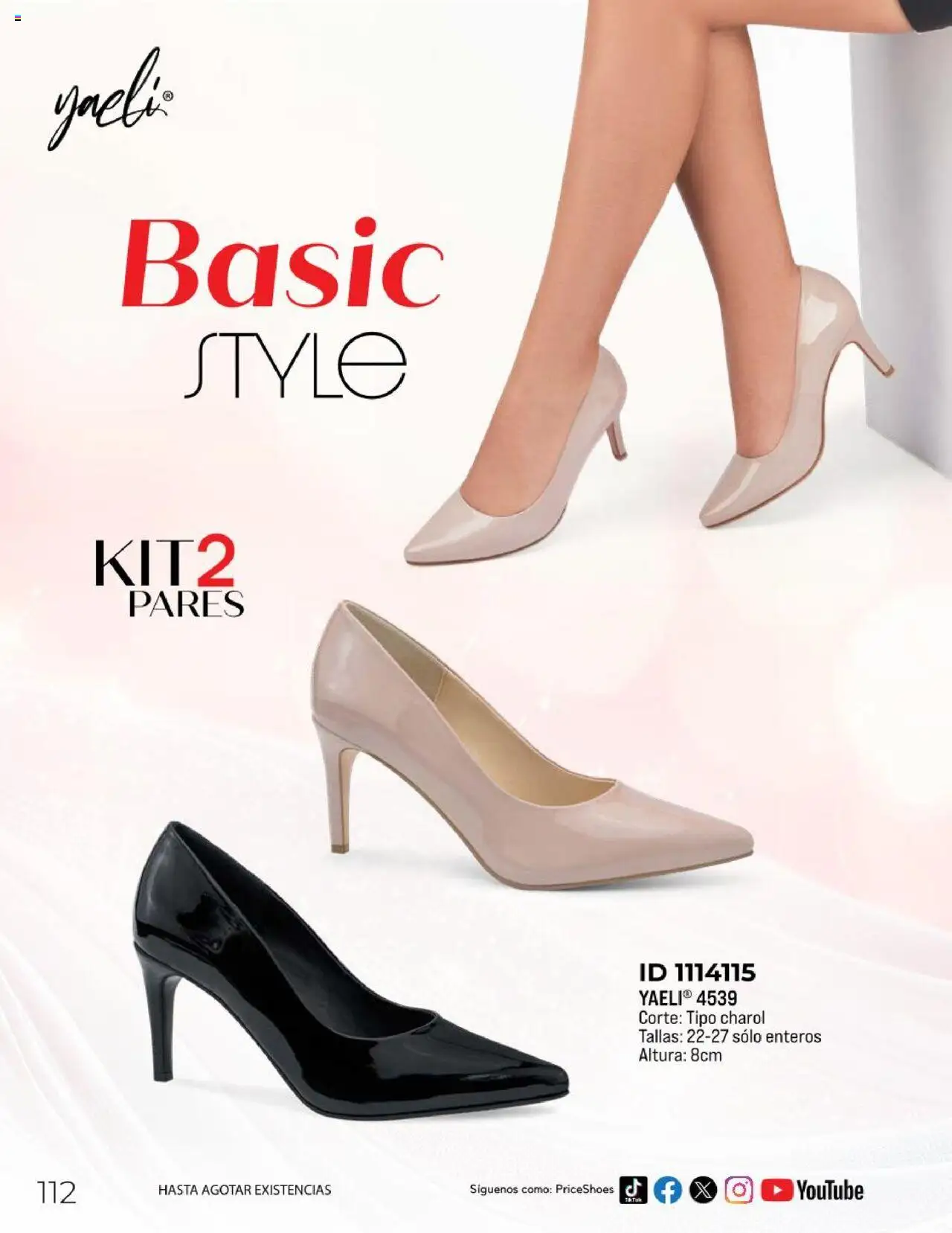 Nuevas ofertas de Price Shoes válidas en toda la República Mexicana desde el 05.05.2025. ¡Encuentra las mejores ofertas en Price Shoes catálogo Todo En 1 2025! | Página: 112