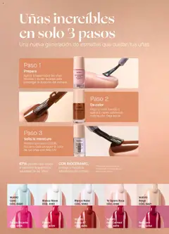 Yanbal revista - valida desde el 11.10.2025 | Página: 70 | Productos: Té, Brillo, Sobre, Esmalte de uñas