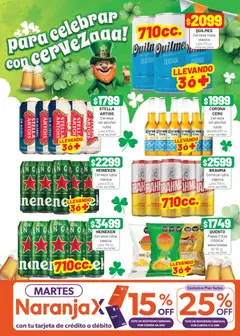 Vista previa Almacor catálogo válido desde el 12.03.2026 | Página: 5 | Productos: Botella, Mostaza, Cerveza, Papas fritas