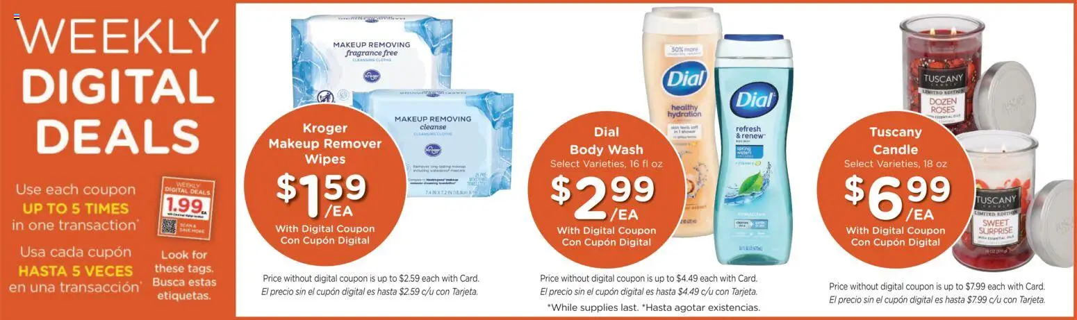 Smith's Weekly Ad - WY - valid from 04.02.2026 | Page: 3 | Products: Fragrance, Makeup Remover, Body Wash