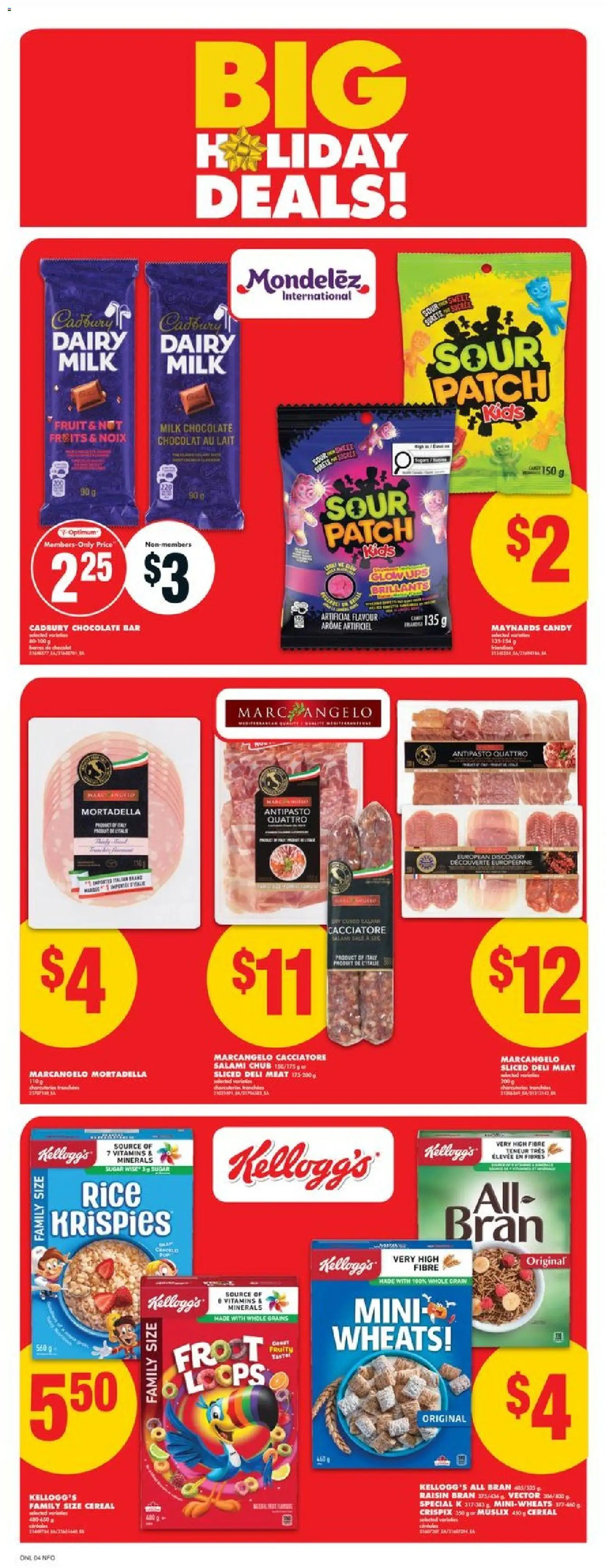 No Frills flyer valid from 18.12.2025 | Page: 10 | Products: Rice, Milk, Chocolate, Salami