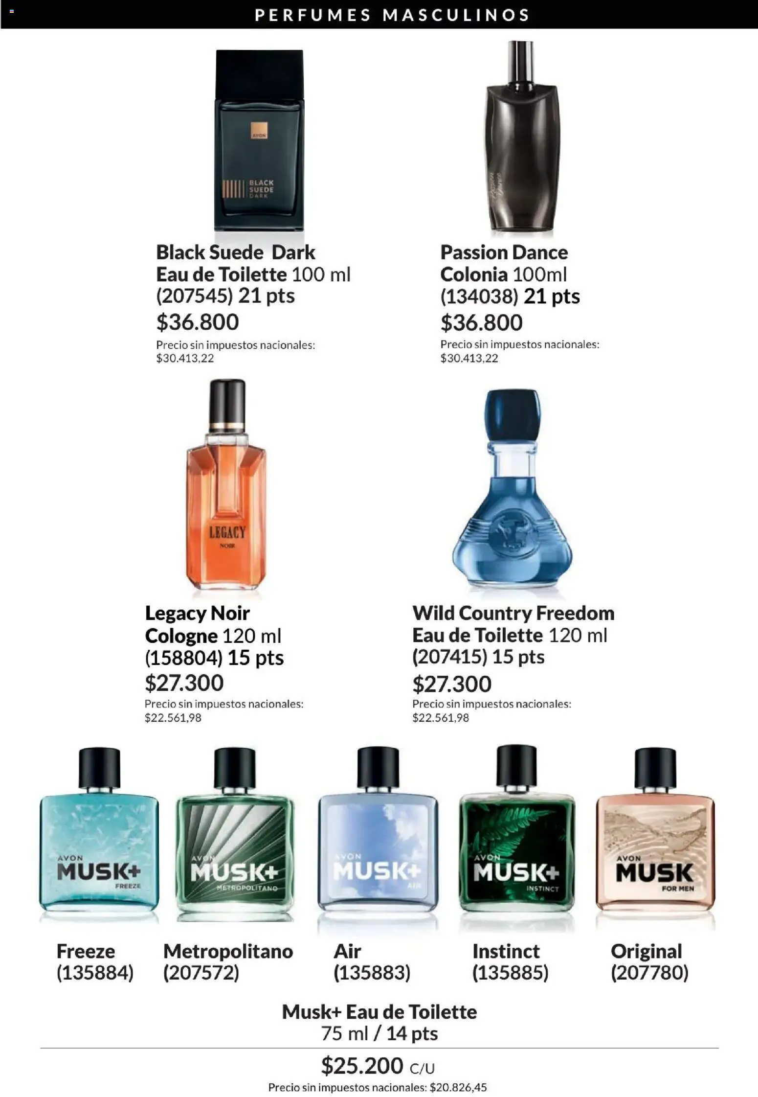 Catálogo AVON Campaña 4/2026 │ válido desde el 01.04.2026 | Página: 100 | Productos: Eau de toilette