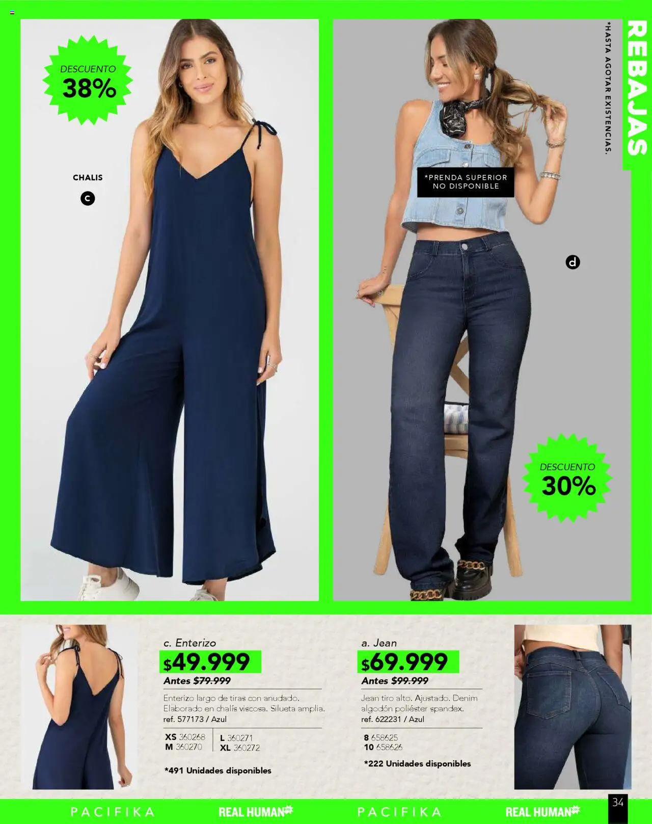 Pacifika revista - valida desde el 01.09.2025 | Página: 231 | Productos: Algodón, Jean, Enterizo