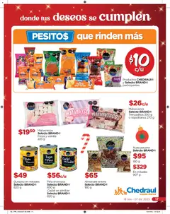 Vista previa de Chedraui folleto Navidad, nuevo folleto de la tienda, válido en México a partir del 18.11.2025 | Página: 17 | Productos: Almendras, Fresa, Sopa, Nuez