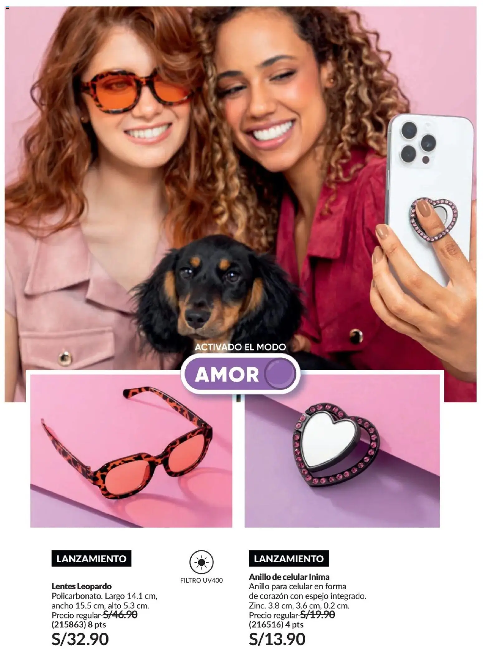 Catálogo Avon válido desde 01.02.2026 | Página: 203 | Productos: Espejo, Celular