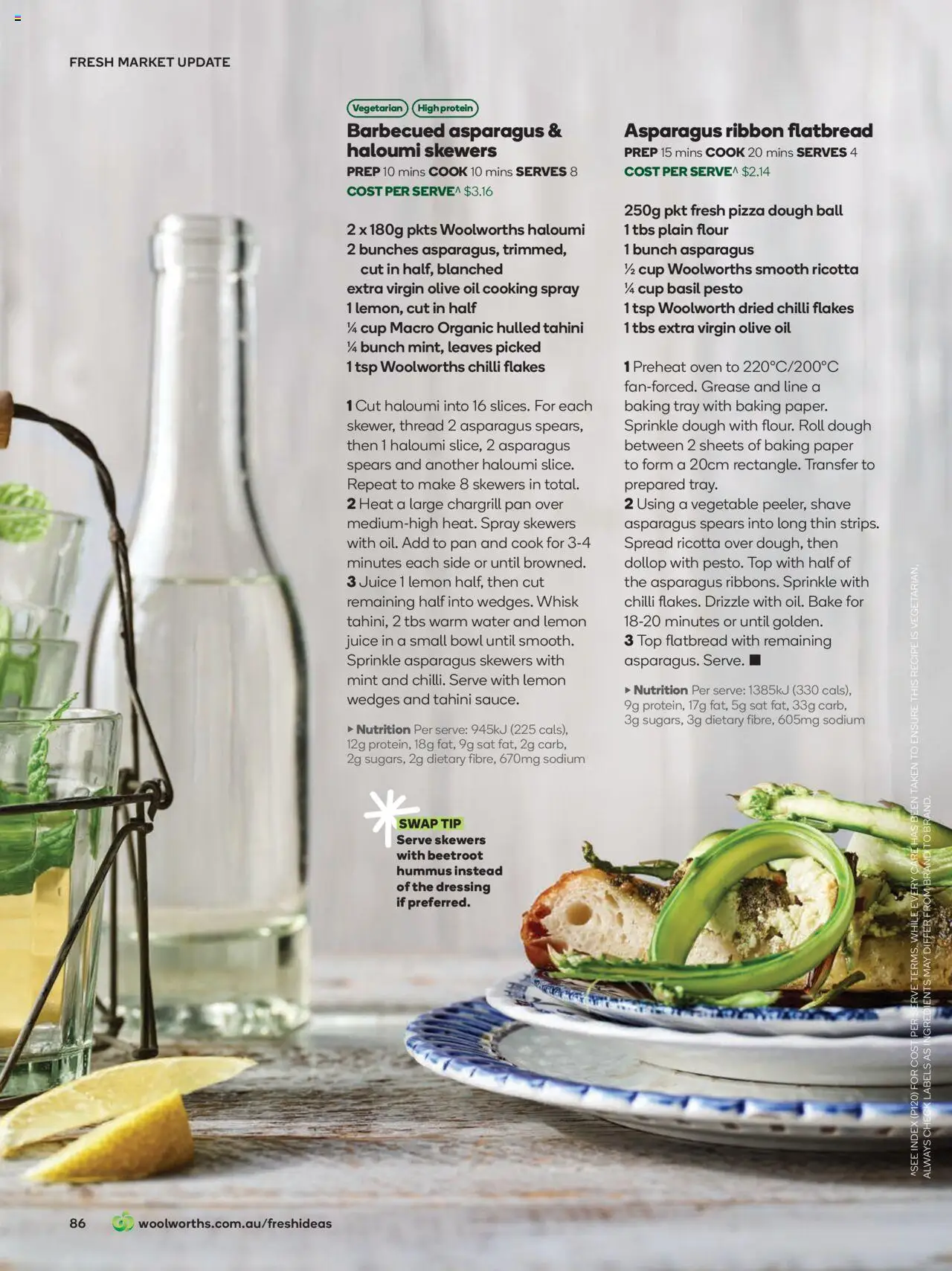 Woolworths catalogue - valid from 01.10.2025 | Page: 86 | Products: Hummus, Water, Lemon, Oven