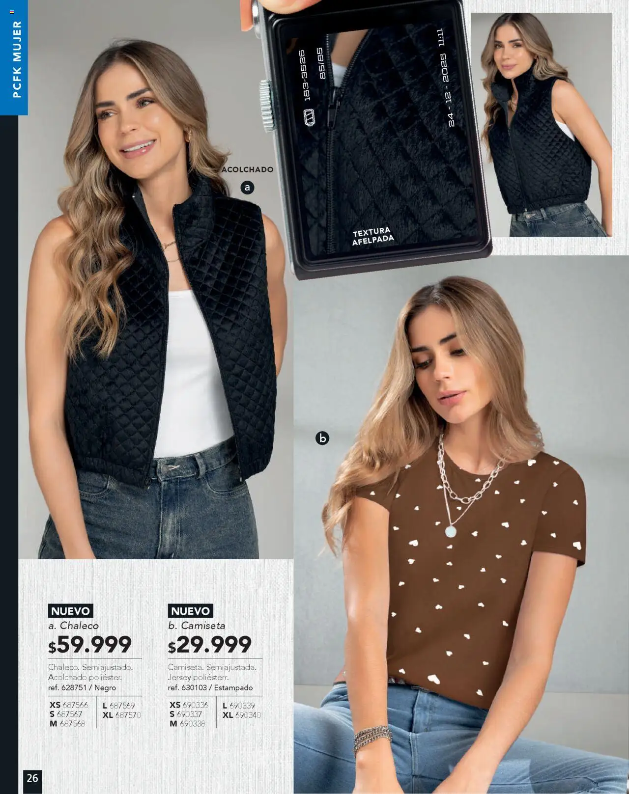 Pacifika revista - valida desde el 25.09.2025 | Página: 26 | Productos: Camiseta, Chaleco