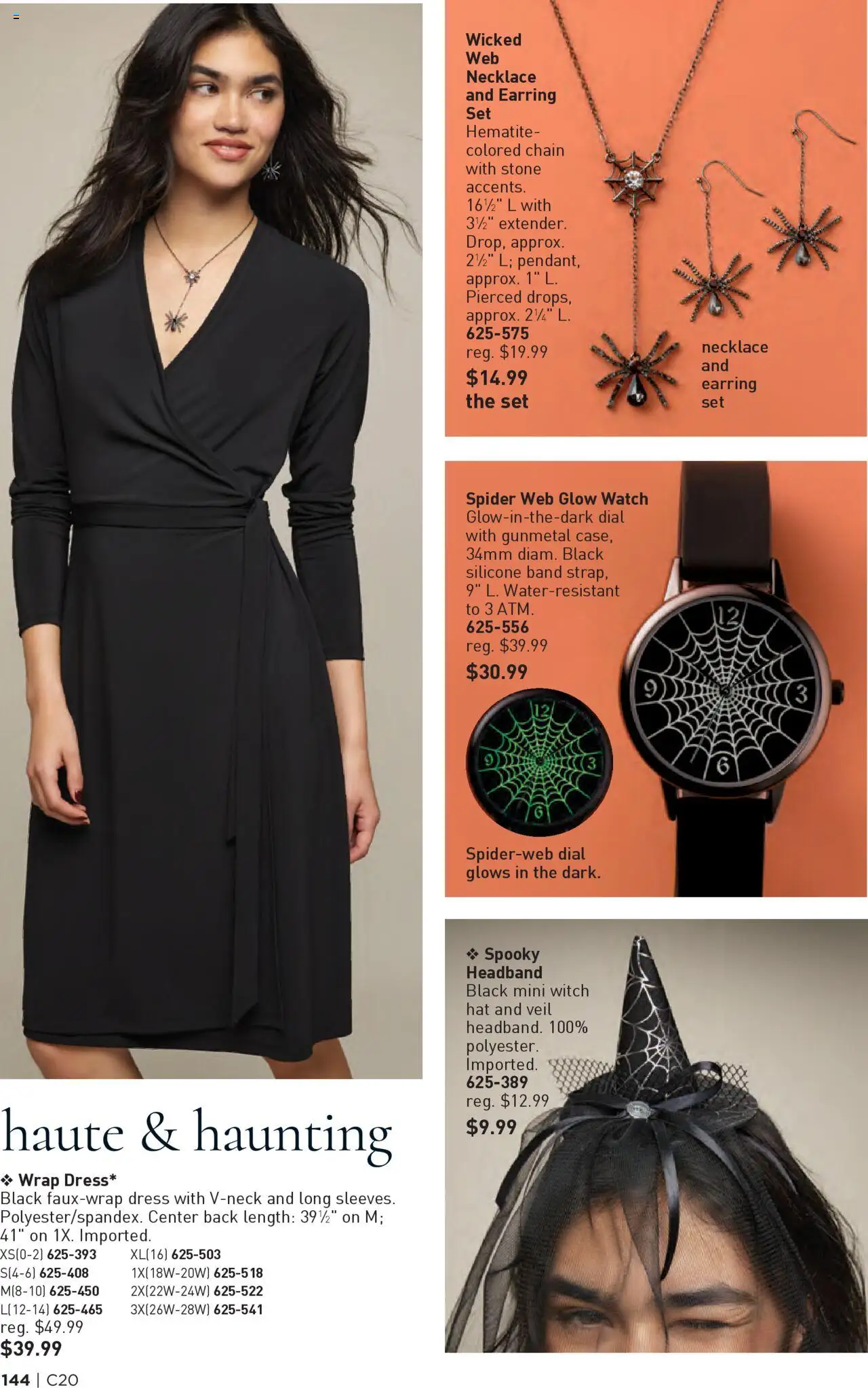 Avon Brochure - valid from 24.09.2025 | Page: 144 | Products: Hat, Dress, Watch