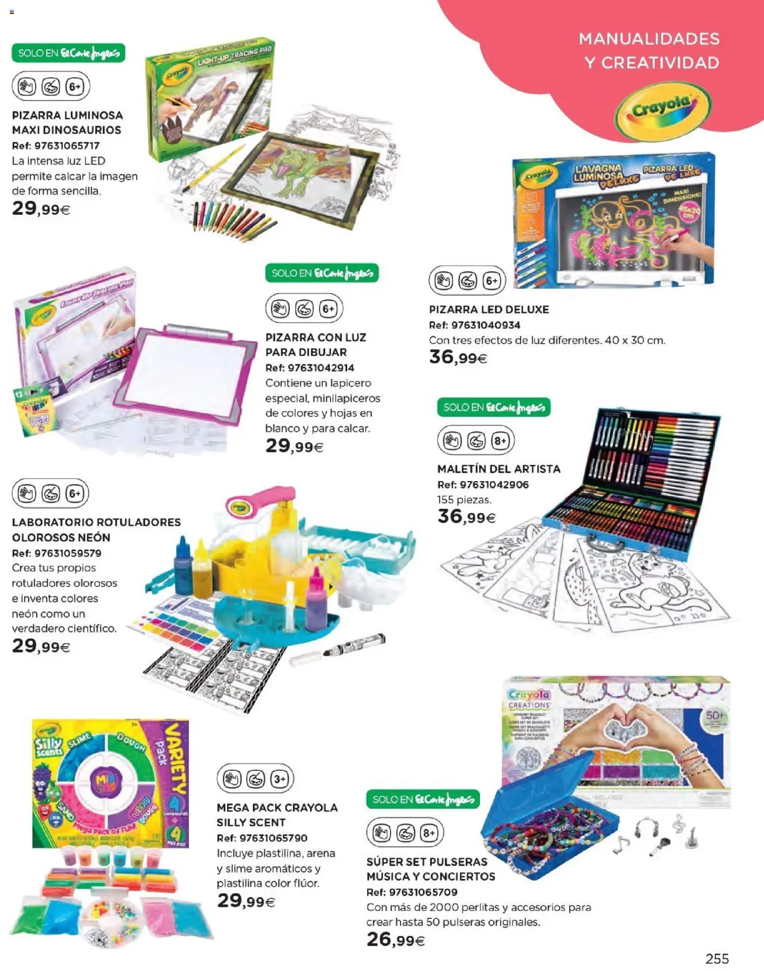 Nuevas ofertas de El Corte Inglés válidas en toda la República Mexicana desde el 27.10.2025. ¡Encuentra las mejores ofertas en El Corte Inglés catálogo Juguetes! | Página: 255