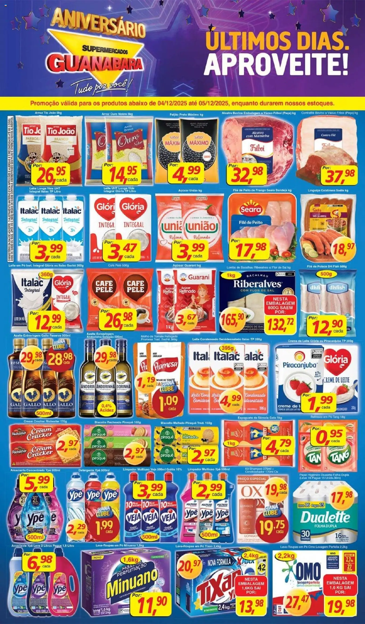 Supermercados Guanabara Folheto - válido de 04.12.2025 | Página: 1